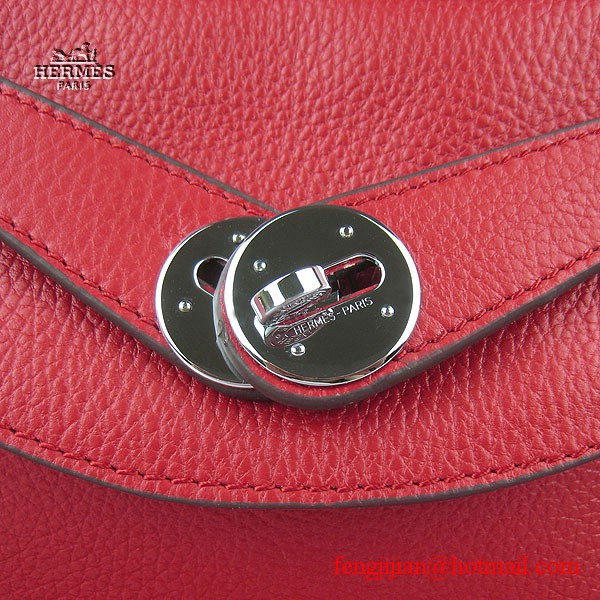 Hermes Women Shoulder Bag Red 6208 Hermes Women Shoulder Bag Red 6208